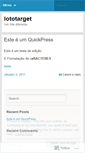 Mobile Screenshot of lototarget.wordpress.com