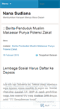 Mobile Screenshot of nsudiana.wordpress.com