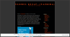 Desktop Screenshot of nazrida.wordpress.com