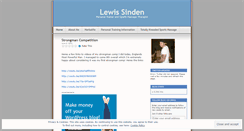 Desktop Screenshot of lewissinden.wordpress.com