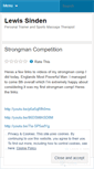 Mobile Screenshot of lewissinden.wordpress.com