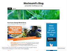 Tablet Screenshot of mochoumil.wordpress.com