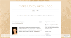 Desktop Screenshot of maquillajemakeup.wordpress.com