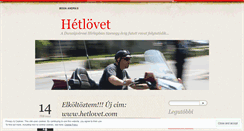Desktop Screenshot of hetlovet.wordpress.com