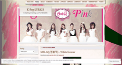 Desktop Screenshot of hyewon18.wordpress.com