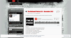 Desktop Screenshot of djmikiroma.wordpress.com