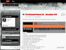 Tablet Screenshot of djmikiroma.wordpress.com