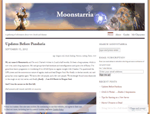 Tablet Screenshot of moonstarria.wordpress.com