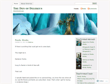 Tablet Screenshot of delerius.wordpress.com