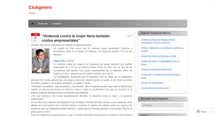 Desktop Screenshot of clickgenero.wordpress.com