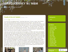 Tablet Screenshot of journey2.wordpress.com