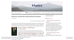 Desktop Screenshot of khanya.wordpress.com