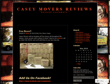 Tablet Screenshot of caseymovers.wordpress.com