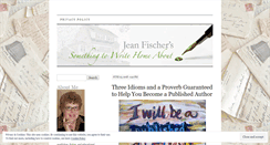 Desktop Screenshot of jeanfischer.wordpress.com