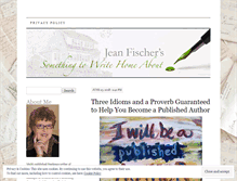 Tablet Screenshot of jeanfischer.wordpress.com