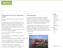 Tablet Screenshot of meganoya.wordpress.com