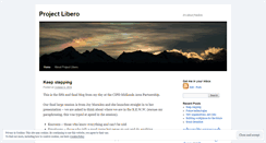Desktop Screenshot of projectlibero.wordpress.com