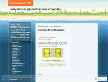 Tablet Screenshot of mat1esoreyescatolicos.wordpress.com