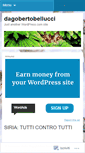 Mobile Screenshot of dagobertobellucci.wordpress.com