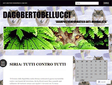 Tablet Screenshot of dagobertobellucci.wordpress.com