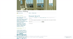 Desktop Screenshot of parboo.wordpress.com