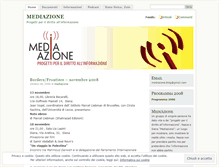 Tablet Screenshot of mediazione.wordpress.com