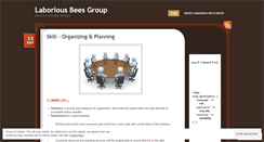 Desktop Screenshot of laboriousbeesgroup.wordpress.com