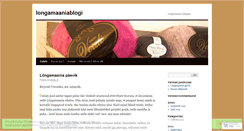 Desktop Screenshot of longamaaniablogi.wordpress.com