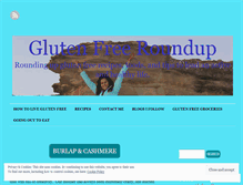Tablet Screenshot of glutenfreeroundup.wordpress.com