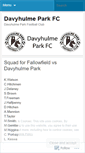 Mobile Screenshot of dpfc.wordpress.com