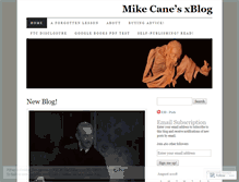 Tablet Screenshot of mikecanex.wordpress.com