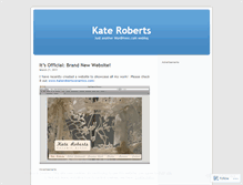 Tablet Screenshot of katesroberts.wordpress.com