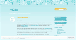 Desktop Screenshot of mt24u.wordpress.com