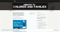 Desktop Screenshot of ggbcchildrensministry.wordpress.com