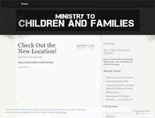 Tablet Screenshot of ggbcchildrensministry.wordpress.com
