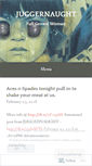 Mobile Screenshot of juggernaughtsa.wordpress.com