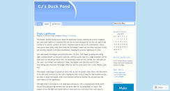 Desktop Screenshot of cjducky.wordpress.com