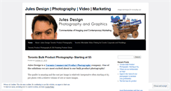 Desktop Screenshot of julesdesignca.wordpress.com