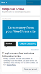 Mobile Screenshot of italijanskionline.wordpress.com