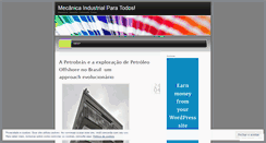 Desktop Screenshot of industrialmecanica.wordpress.com