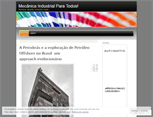 Tablet Screenshot of industrialmecanica.wordpress.com