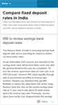 Mobile Screenshot of comparefixeddeposit.wordpress.com