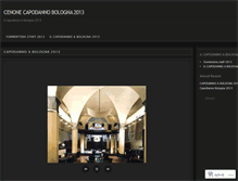 Tablet Screenshot of capodannobologna.wordpress.com