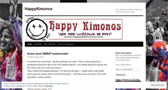 Desktop Screenshot of happykimonos.wordpress.com