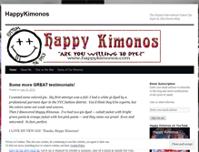 Tablet Screenshot of happykimonos.wordpress.com