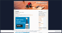 Desktop Screenshot of fivefootfour.wordpress.com