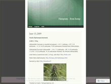 Tablet Screenshot of hampusta.wordpress.com