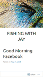 Mobile Screenshot of fishingwithjay.wordpress.com