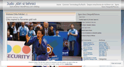 Desktop Screenshot of judokaro.wordpress.com
