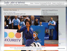 Tablet Screenshot of judokaro.wordpress.com